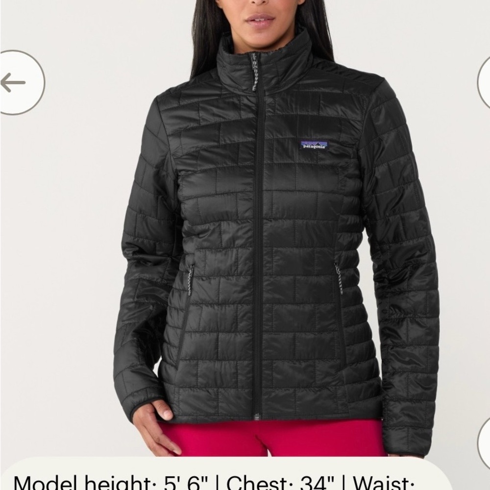 Patagonia Black Quilted Puff Jacket